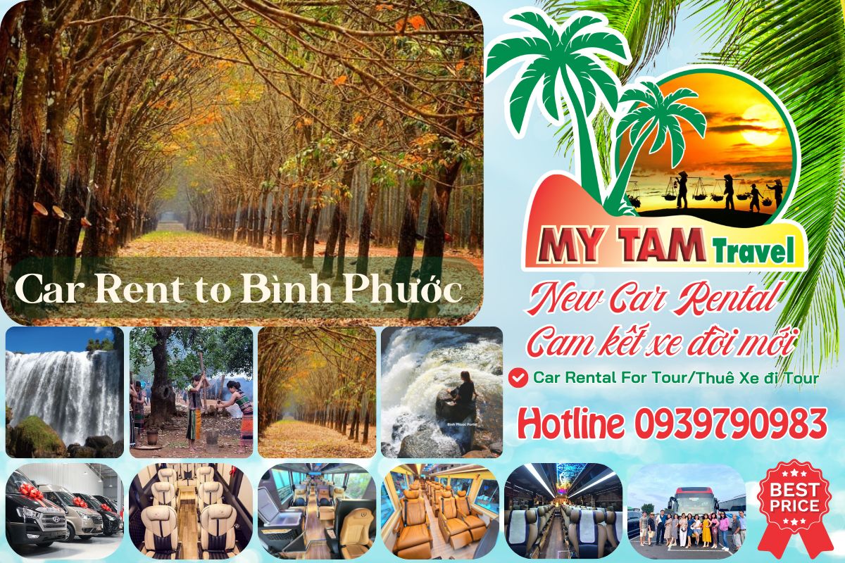 Bảng Giá Thuê Xe Sài Gòn Đi Bình Phước I Cập Nhật Mới Nhất