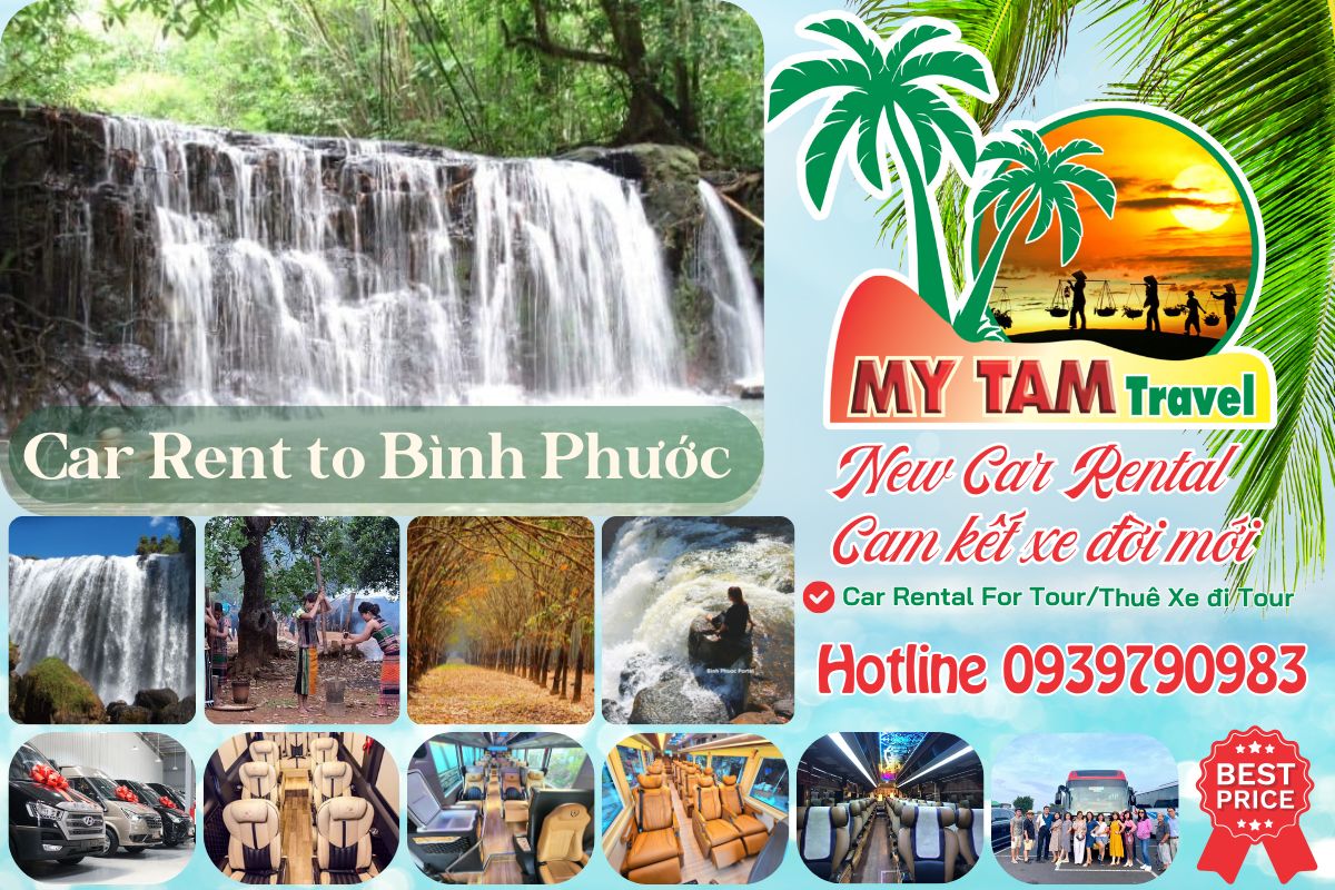 Car Rental Price From Saigon To Binh Phuoc | My Tam Travel