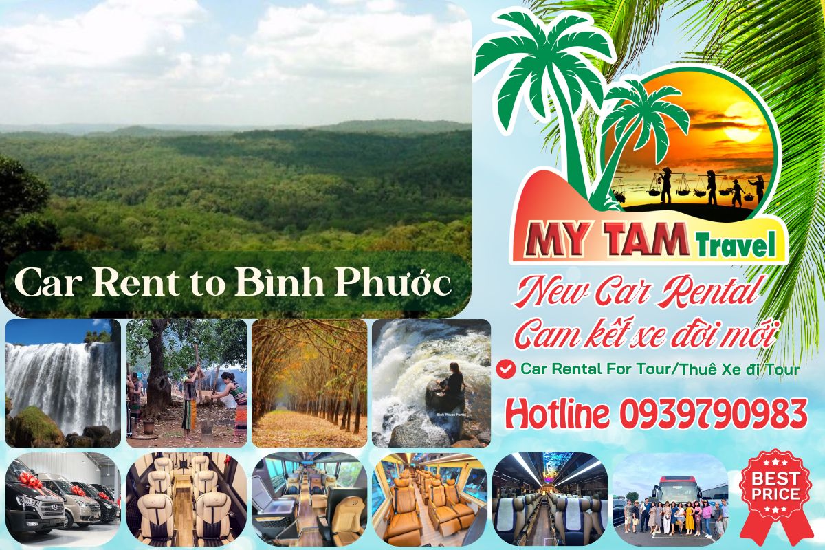 Car Rental Price From Saigon To Binh Phuoc | My Tam Travel