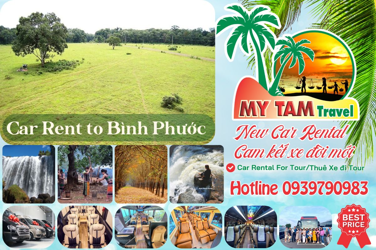 Car Rental Price From Saigon To Binh Phuoc | My Tam Travel