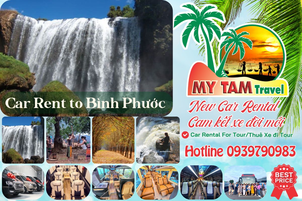 Car Rental Price From Saigon To Binh Phuoc | My Tam Travel