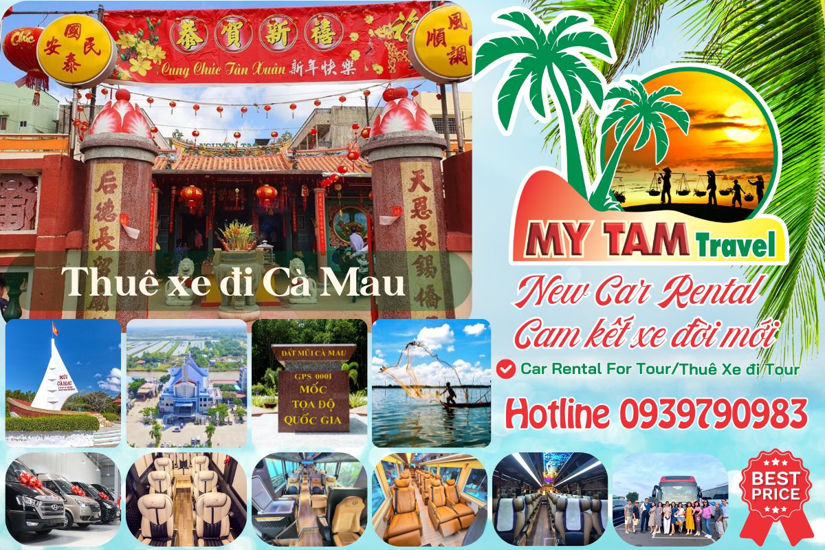 Car Rental Transfer Sai Gon to Ca Mau Price List