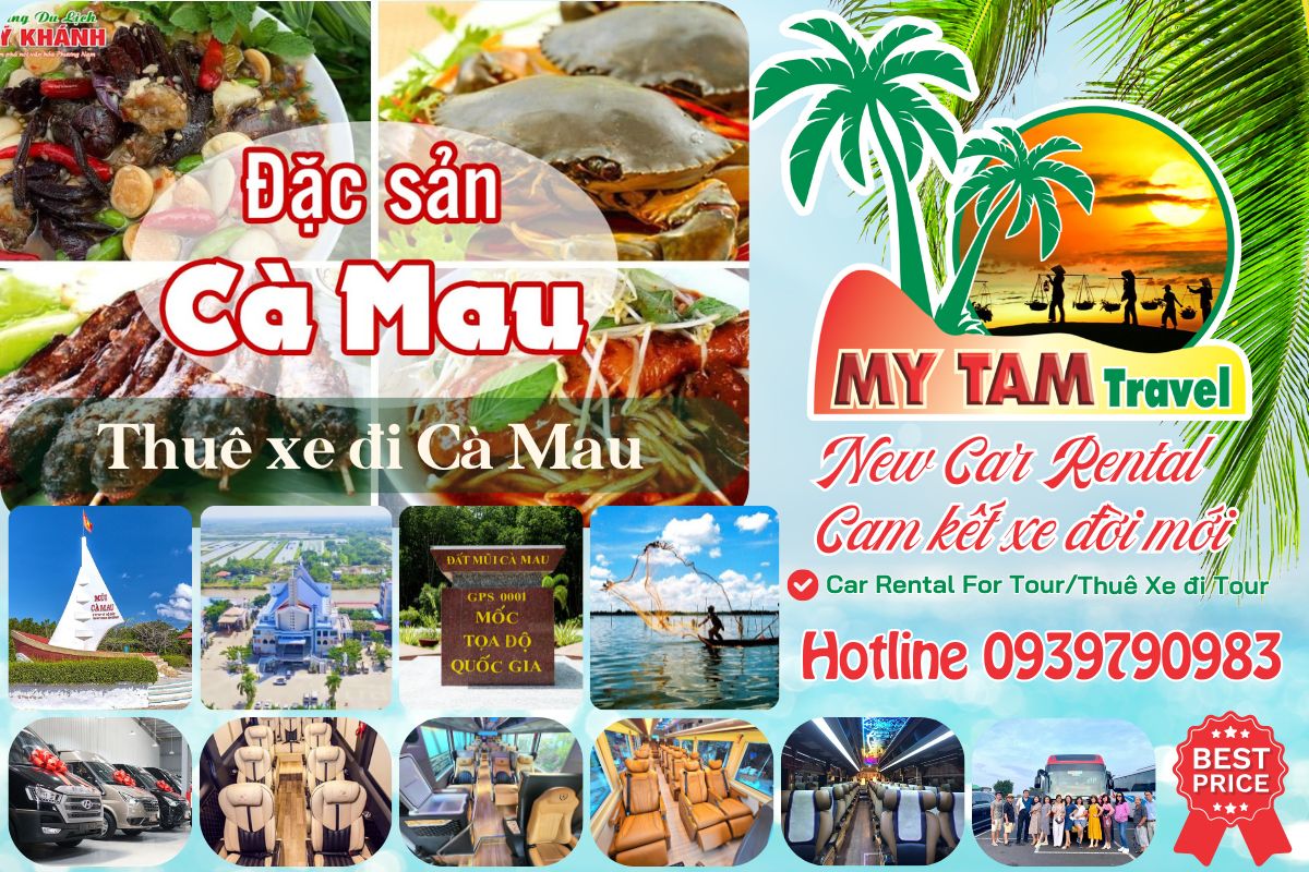 Car Rental Transfer Sai Gon to Ca Mau Price List