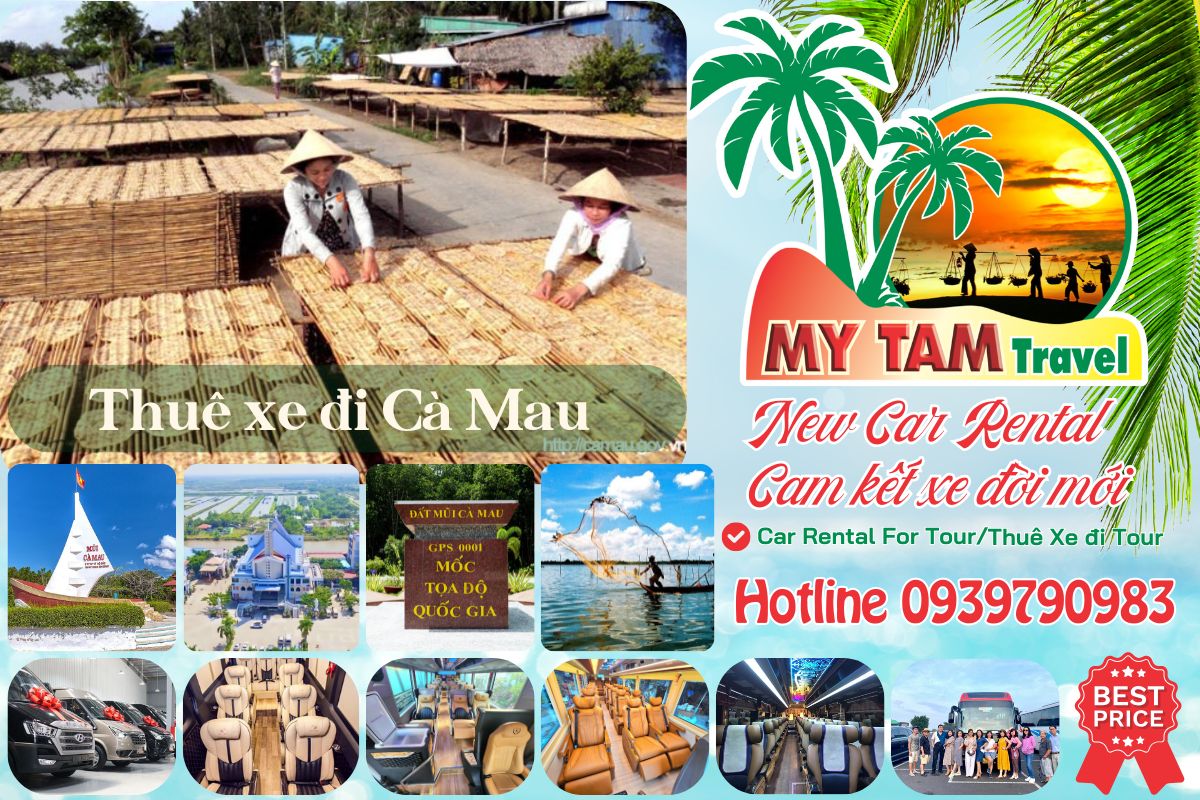 Car Rental Transfer Sai Gon to Ca Mau Price List