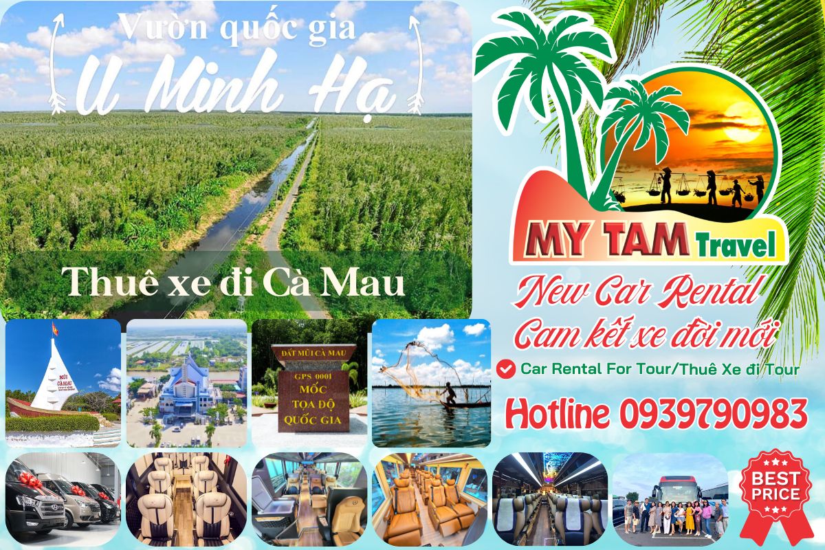 Car Rental Transfer Sai Gon to Ca Mau Price List