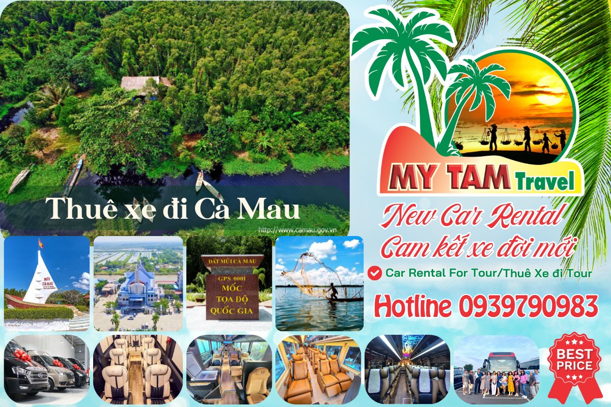 Car Rental Transfer Sai Gon to Ca Mau Price List