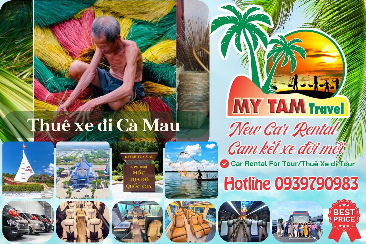 Car Rental Transfer Sai Gon to Ca Mau Price List