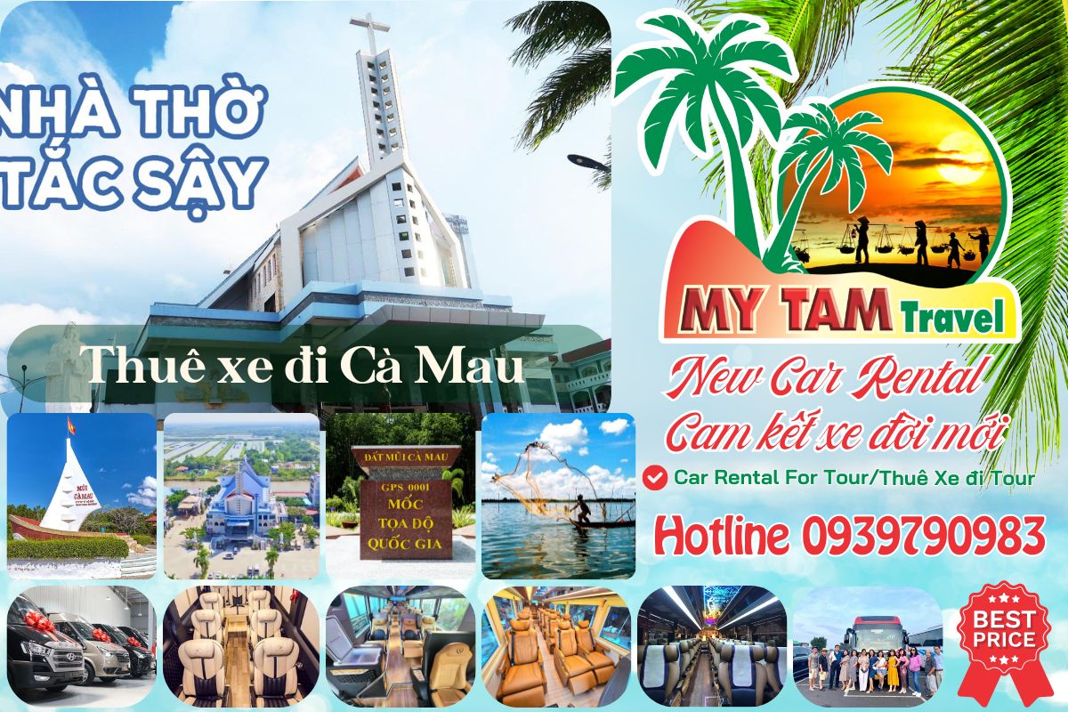 Car Rental Transfer Sai Gon to Ca Mau Price List