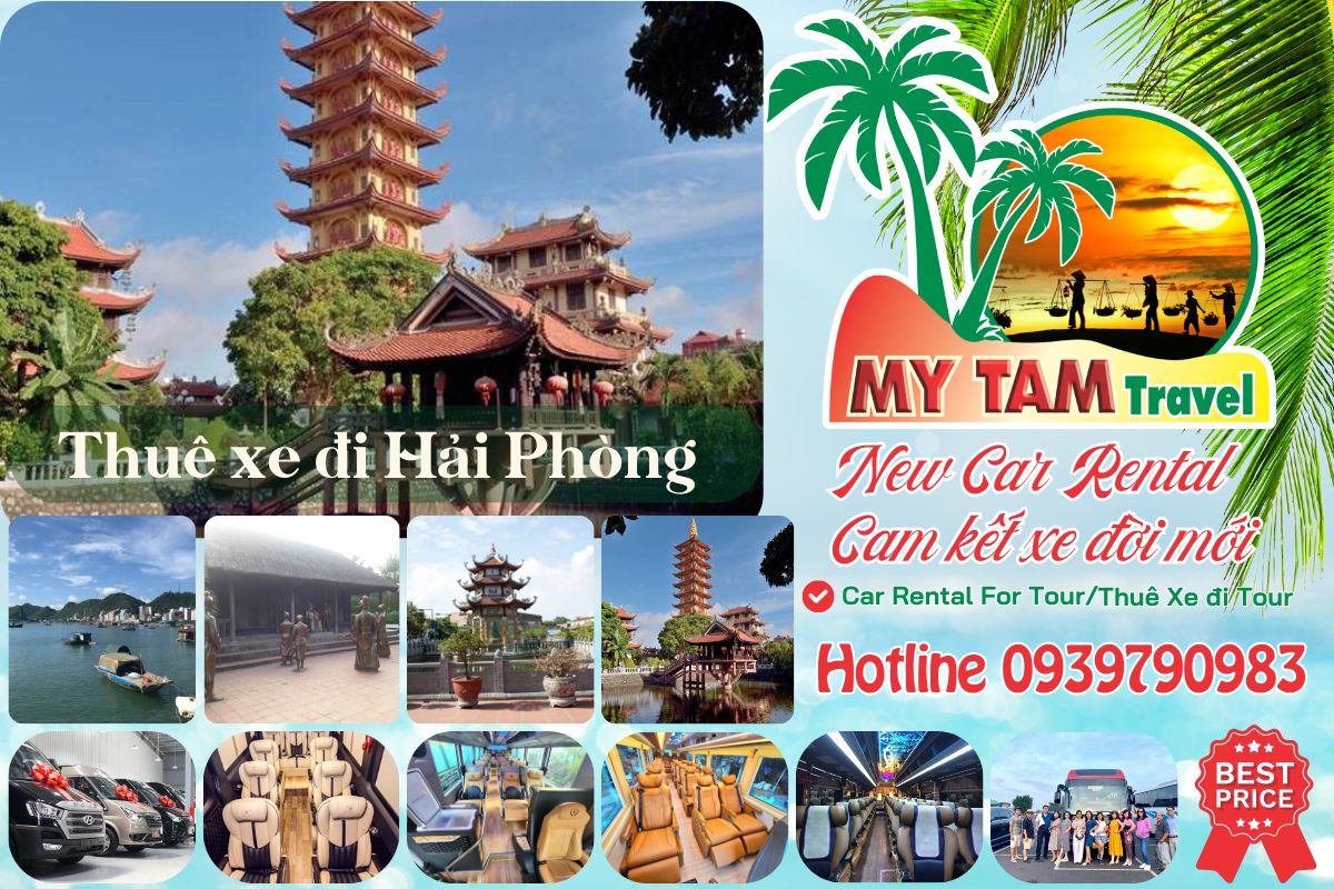 Thuê xe đi Hải Phòng 4-7-16-29-35-45c Limousine 9-11-15-18-28c