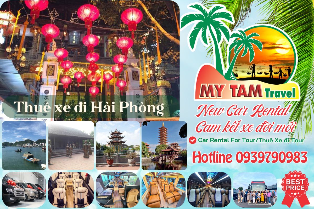 Thuê xe đi Hải Phòng 4-7-16-29-35-45c Limousine 9-11-15-18-28c