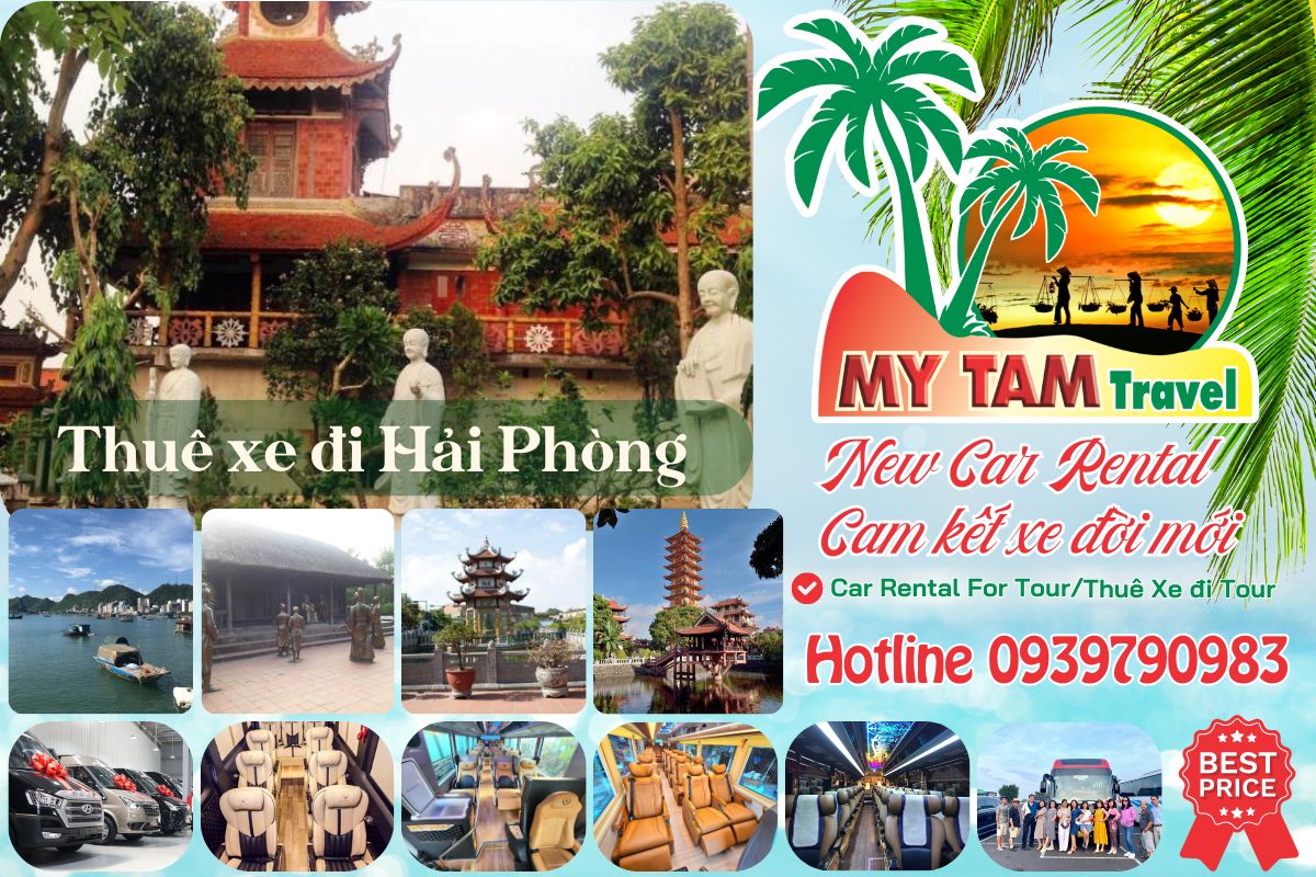 Thuê xe đi Hải Phòng 4-7-16-29-35-45c Limousine 9-11-15-18-28c