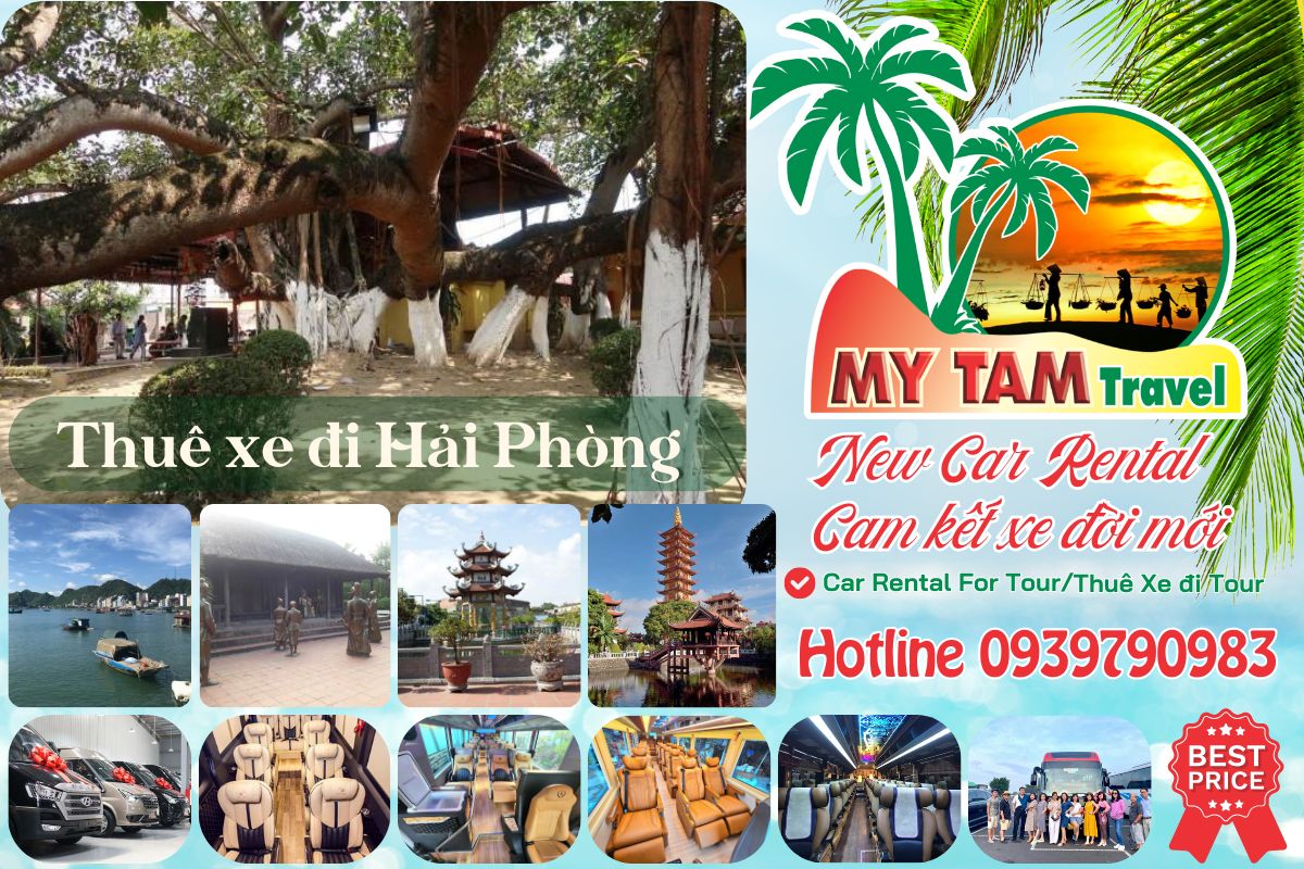 Thuê xe đi Hải Phòng 4-7-16-29-35-45c Limousine 9-11-15-18-28c