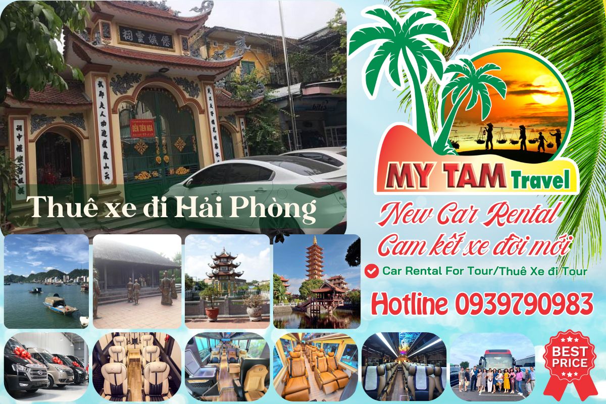 Thuê xe đi Hải Phòng 4-7-16-29-35-45c Limousine 9-11-15-18-28c