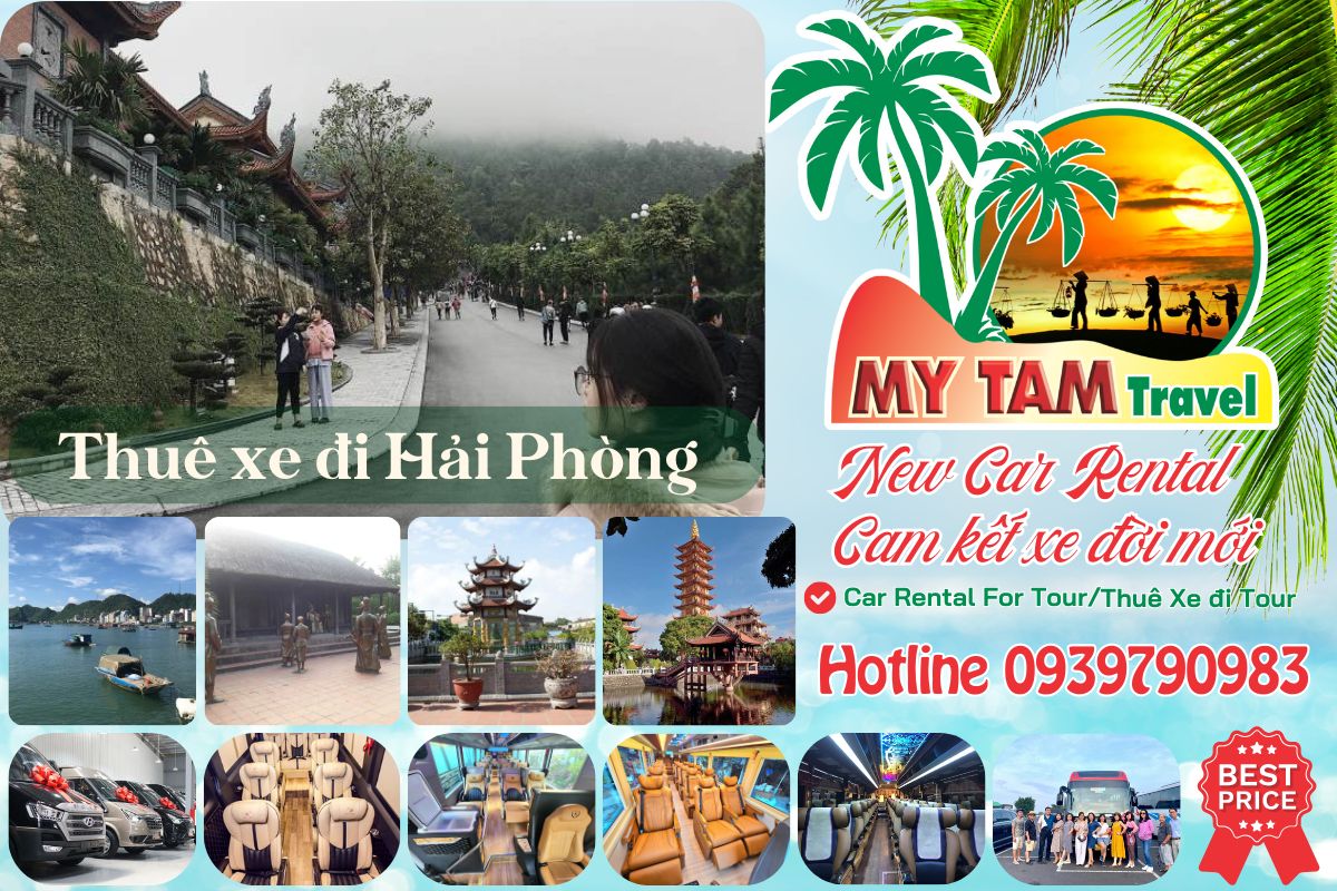 Thuê xe đi Hải Phòng 4-7-16-29-35-45c Limousine 9-11-15-18-28c