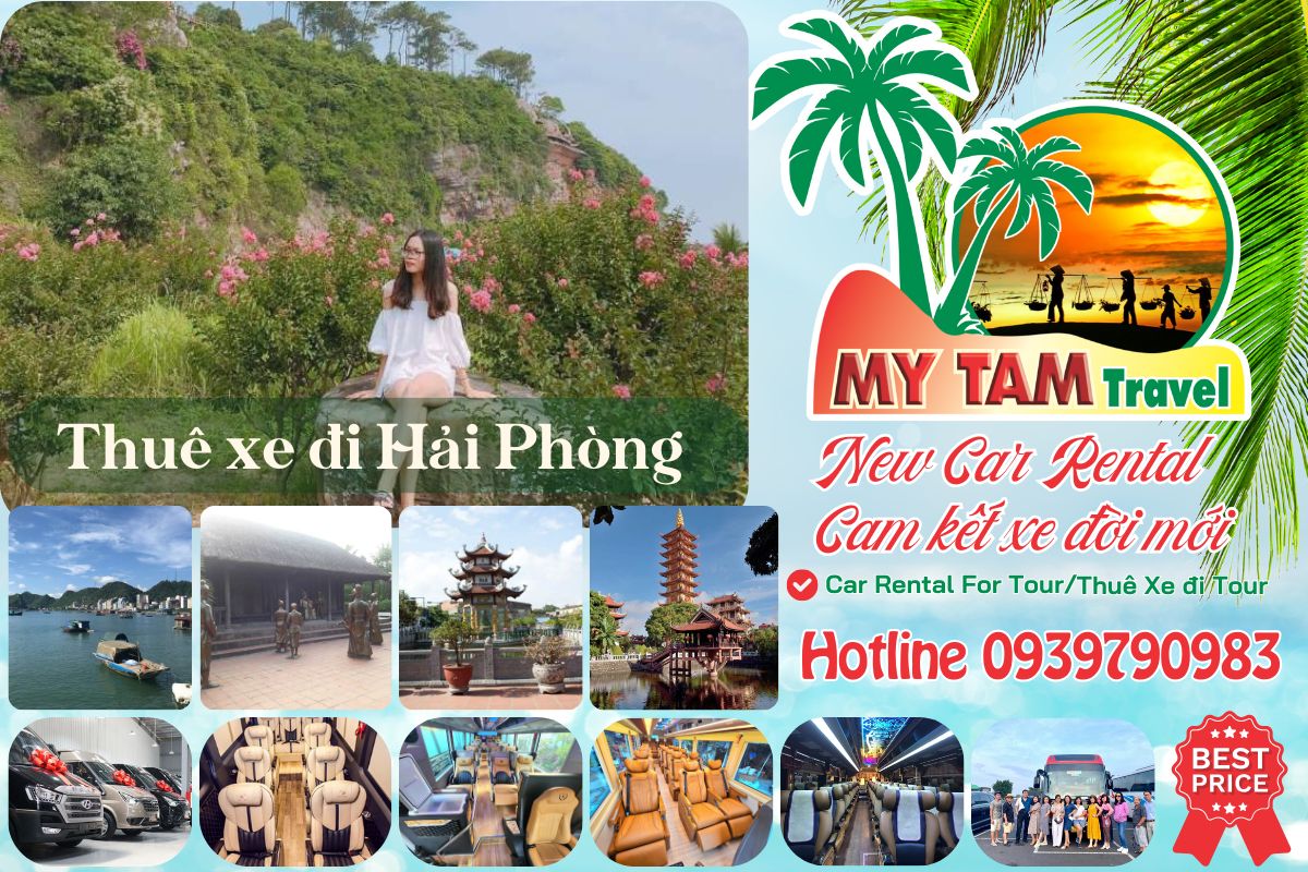 Thuê xe đi Hải Phòng 4-7-16-29-35-45c Limousine 9-11-15-18-28c