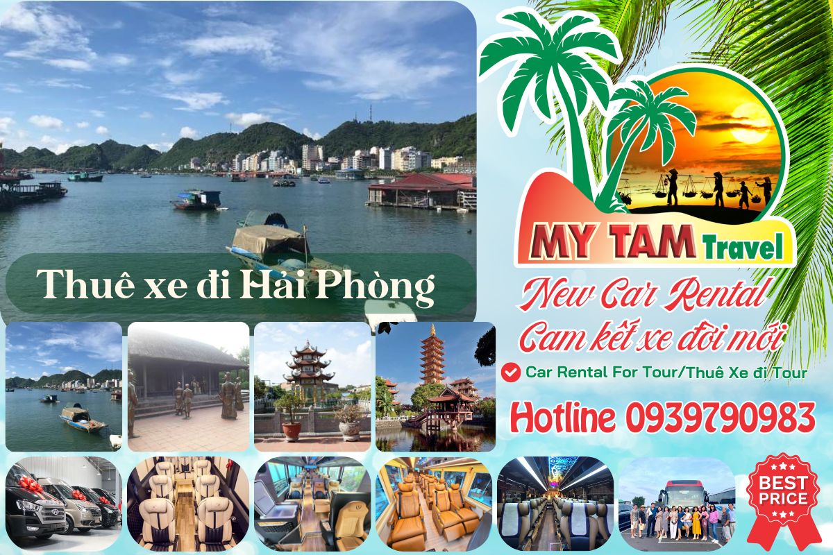 Thuê xe đi Hải Phòng 4-7-16-29-35-45c Limousine 9-11-15-18-28c