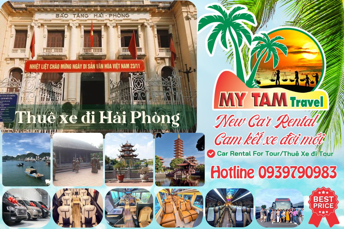 Thuê xe đi Hải Phòng 4-7-16-29-35-45c Limousine 9-11-15-18-28c