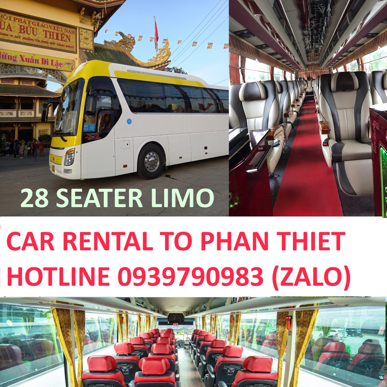 Car Rental to Phan Thiet for 3 days