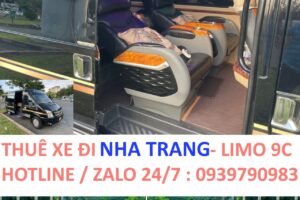 Thuê xe Limousine 9 chỗ đi Nha Trang – Xe LIMO Hợp Đồng – My Tam Travel
