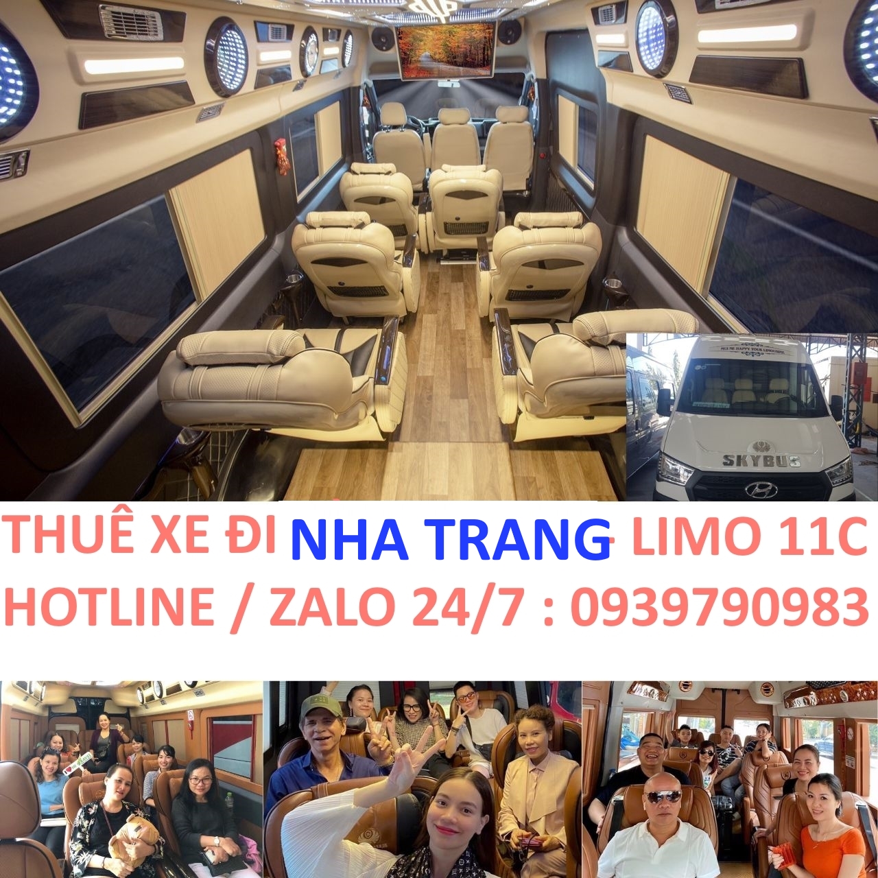 Thuê xe Limousine đi Nha Trang