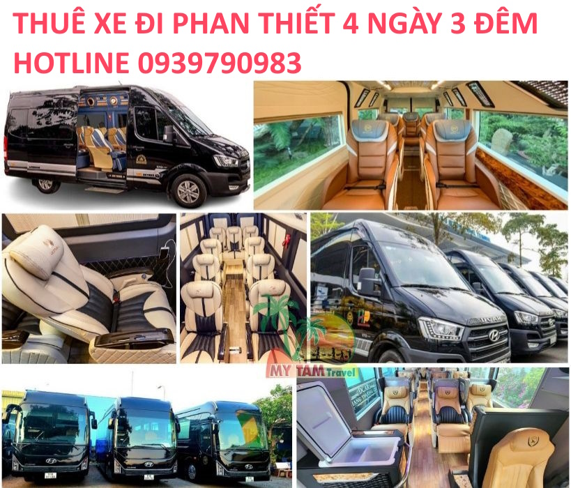 thuê xe đi Phan Thiết 4 ngày