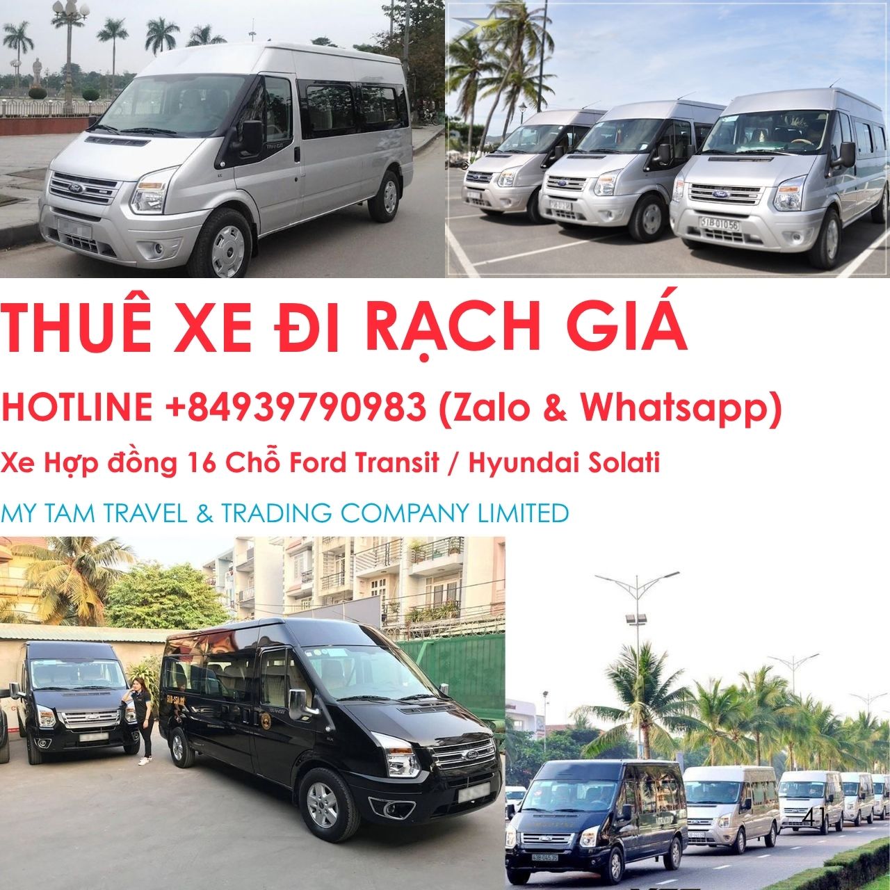 Thuê xe đi Rạch Giá